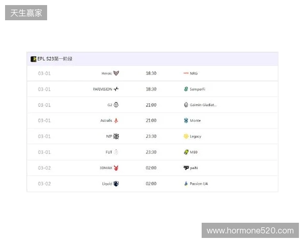 EPL S23揭幕战:Senzu首秀对阵Liquid,3DMAX迎战paiN
